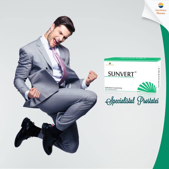 Sunvert - Sun Wave Pharma, 30 comprimate (Pentru prostata) - prostatita.adonisfarm.ro